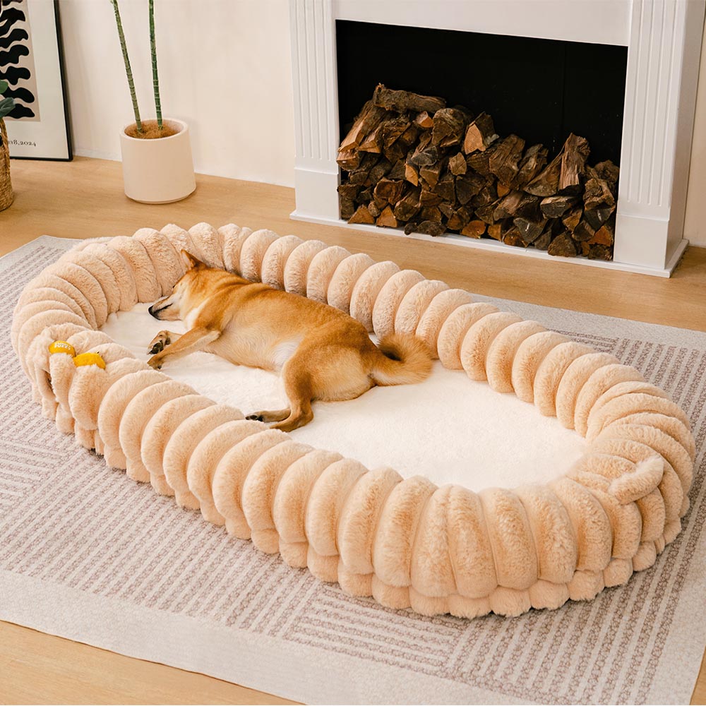 creamy plush super large donut human dog bed cuddle cradle creamy plush super large donut human dog bed cuddle cradle