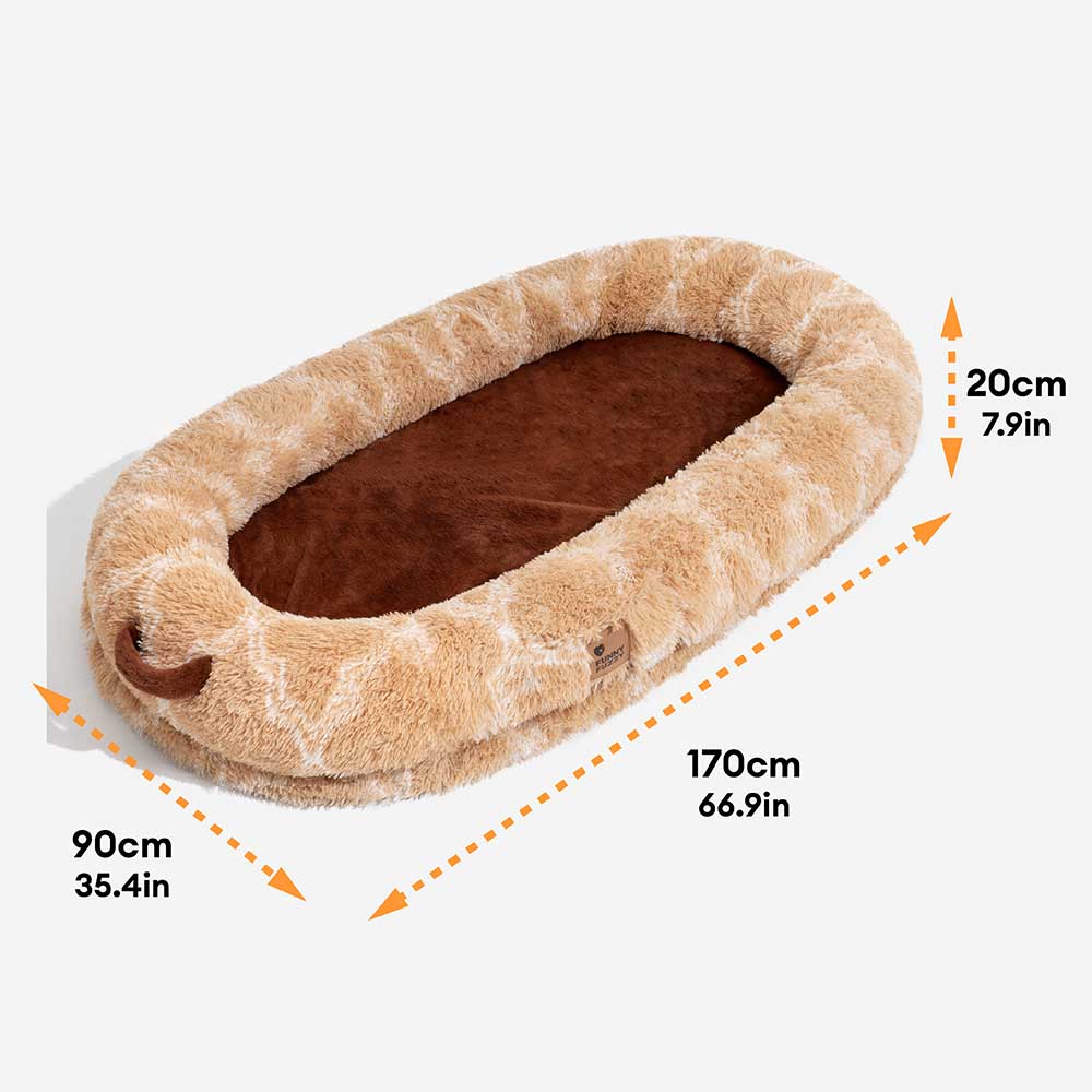 creamy plush super large donut human dog bed cuddle cradle creamy plush super large donut human dog bed cuddle cradle