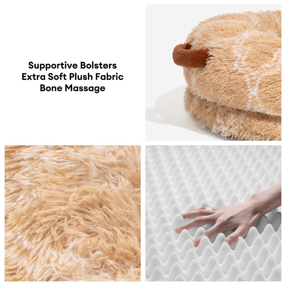 creamy plush super large donut human dog bed cuddle cradle creamy plush super large donut human dog bed cuddle cradle