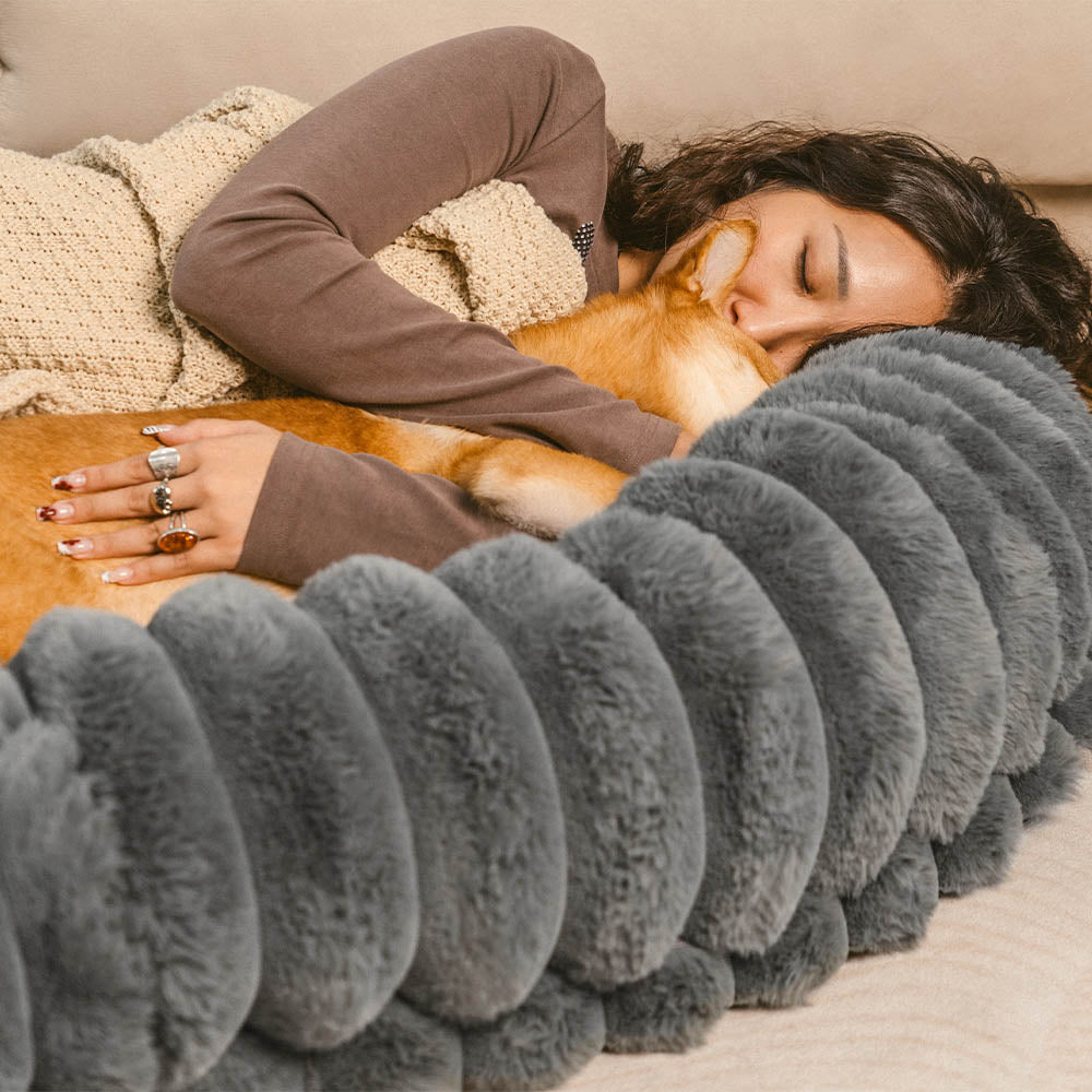 creamy plush super large donut human dog bed cuddle cradle creamy plush super large donut human dog bed cuddle cradle