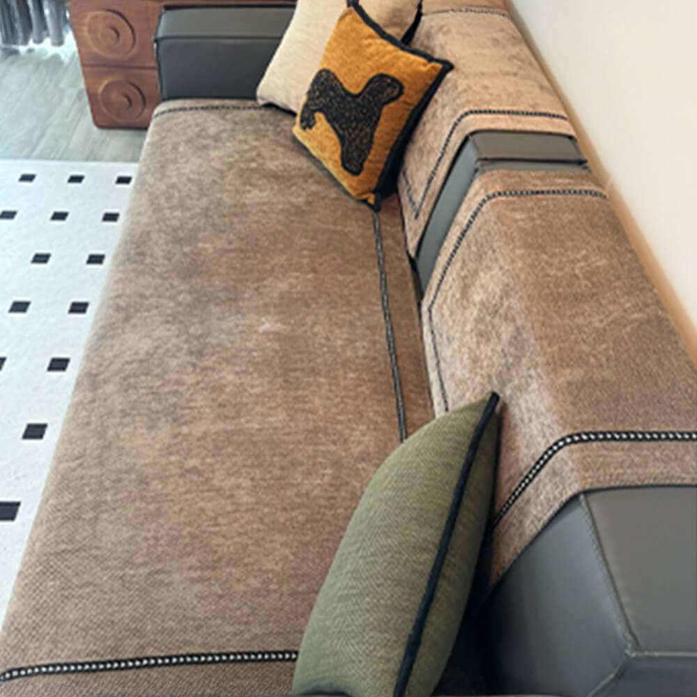 simple modern jacquard high weight non slip chenille couch cover simple modern jacquard high weight non slip chenille couch cover