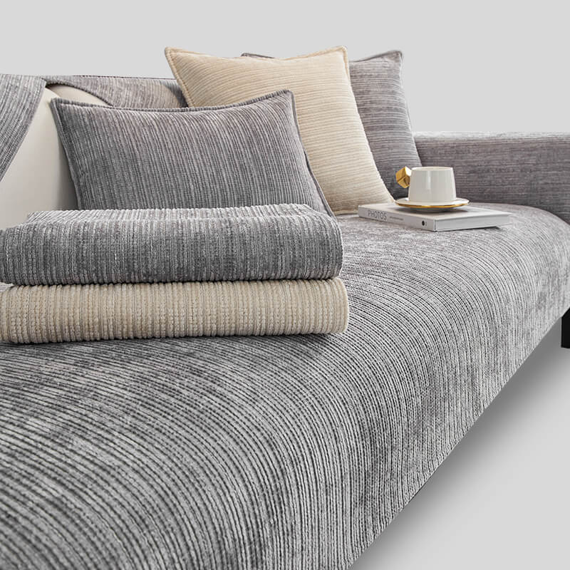 simple solid color chenille scratch resistant protective couch cover simple solid color chenille scratch resistant protective couch cover