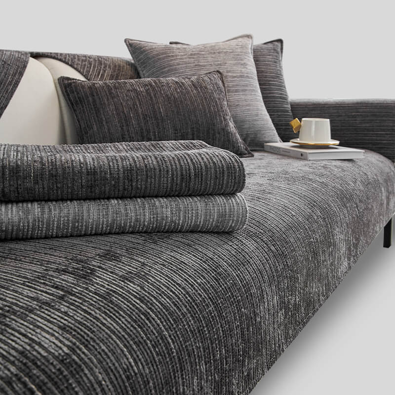simple solid color chenille scratch resistant protective couch cover simple solid color chenille scratch resistant protective couch cover