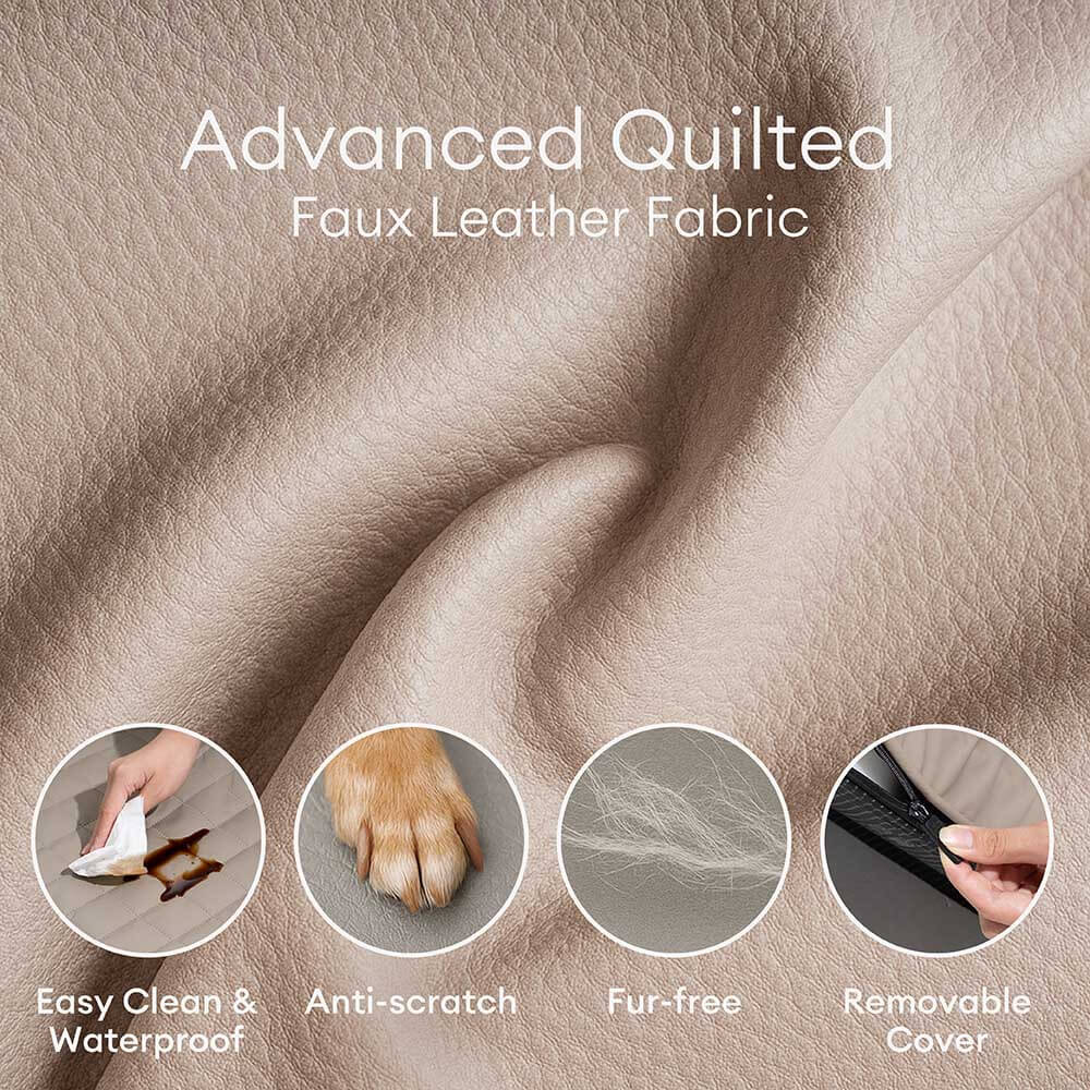 luxe water repellent faux leather removable spiral pet stairs stepease luxe water repellent faux leather removable spiral pet stairs stepease
