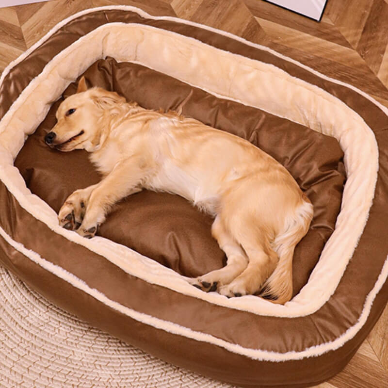 large warm deep sleeping bed dog bed large warm deep sleeping bed dog bed