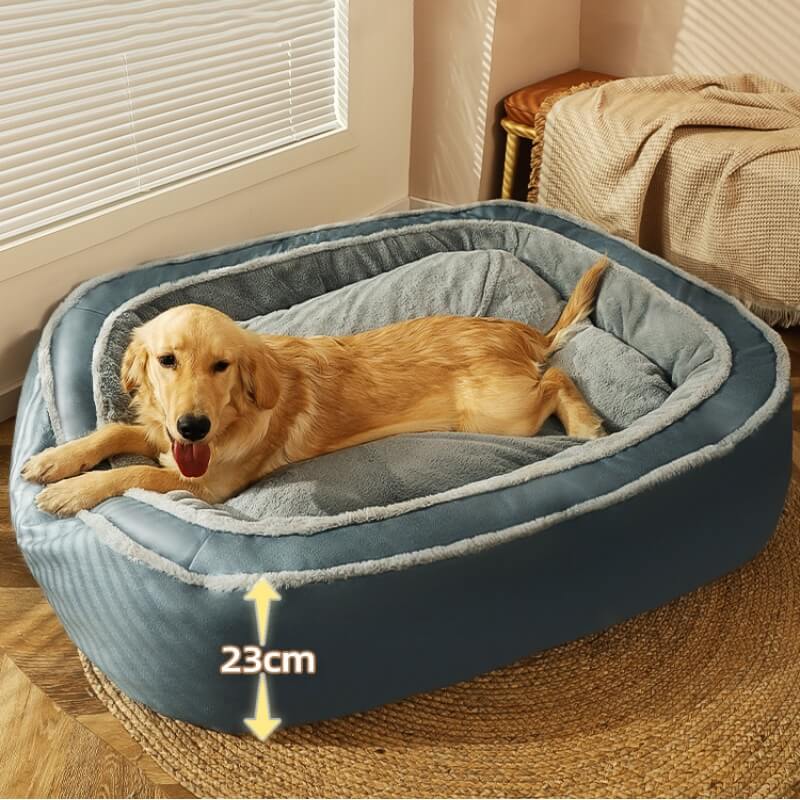 large warm deep sleeping bed dog bed large warm deep sleeping bed dog bed